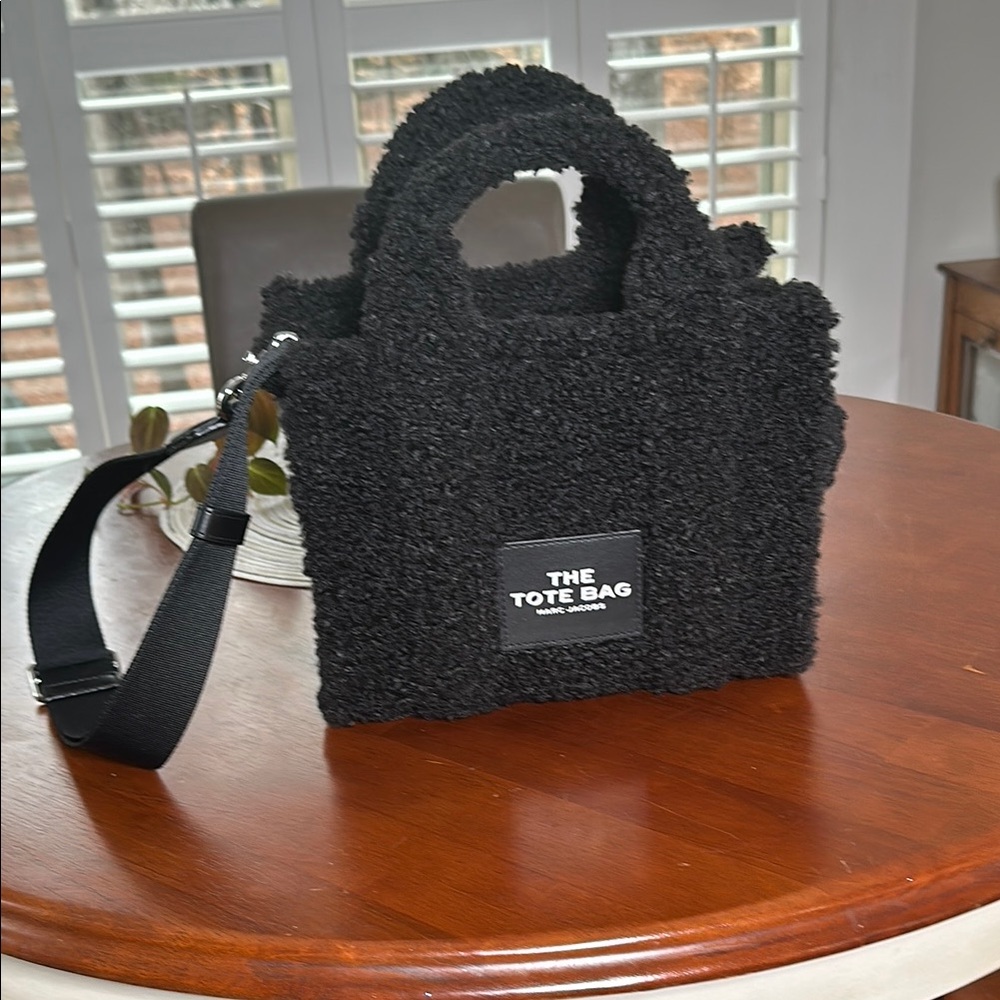 Marc Jacobs Black Teddy Tote Bag